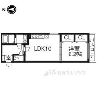 シャルマン【3階】の間取り
