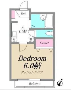 メイプルハウス A棟【1階】の間取り