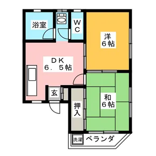 浅野ビル【2階】の間取り