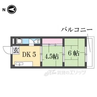 グレスト元町【2階】の間取り