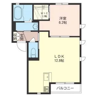 フルール・ベニット【2階】の間取り