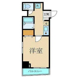 プレール日本橋壱番館【4階】の間取り