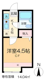 サンアベニューA・B・C【2階】の間取り