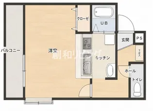 ラトゥールI【7階】の間取り