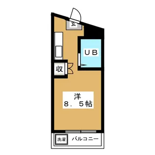 ハイムシズコウ【1階】の間取り