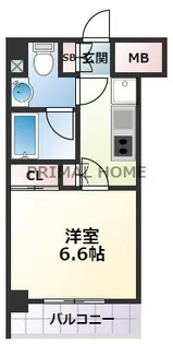 パークアクシス横浜反町公園【7階】の間取り