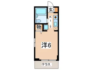 ドエル・パナ【1階】の間取り