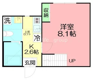 アンベリール【1階】の間取り