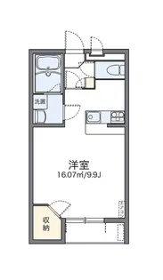 レオネクストラモ フェリチタ【2階】の間取り