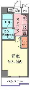メリス尾山台【6階】の間取り