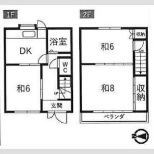 千鳥ハイム【1階】の間取り