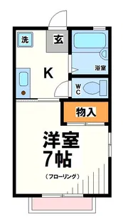 セドロ・ウノA【2階】の間取り