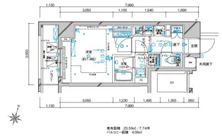 メインステージ板橋本町駅前II【2階】の間取り