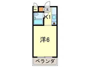 北昭和福富マンション【3階】の間取り