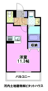 グランバロン イースト【1階】の間取り