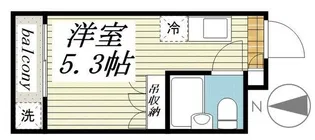 メゾン・ド・ラシーヌ【2階】の間取り
