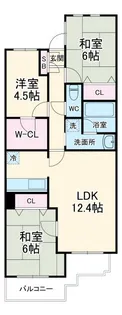 ソフィア覚王山【2階】の間取り