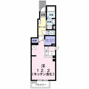 ひまわり C【1階】の間取り