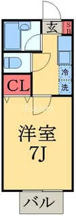 オーパス西千葉【2階】の間取り