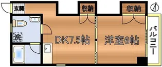 関根ビル【4階】の間取り
