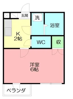 メイビル・厚木【3階】の間取り