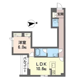 シャーメゾン グランダルブル【2階】の間取り
