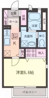 シャルム中央【1階】の間取り