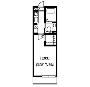 パークブラン元住吉【2階】の間取り
