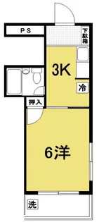 ポラリス城山【2階】の間取り