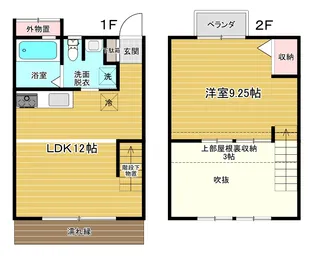 春風台の板倉 花水木の間取り