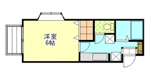プランタン石沢I【2階】の間取り