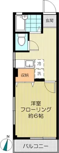 サンコーマンション【2階】の間取り