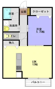 グランドアベニューI【2階】の間取り