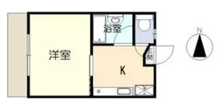 イエローハイツ【1階】の間取り