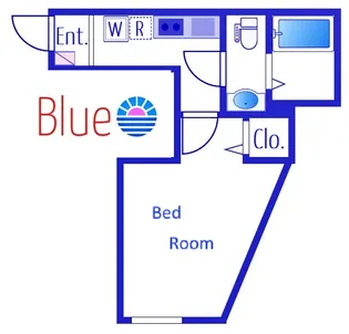 グ口ワール長尾台町【2階】の間取り