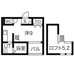 フルレ【2階】の間取り