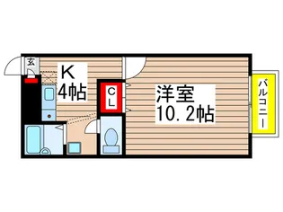 アムールVerdure【2階】の間取り