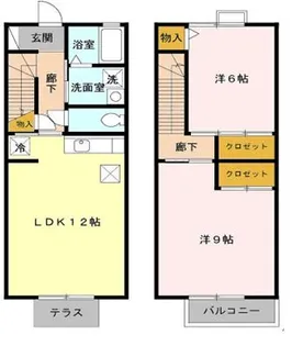 東京都葛飾区西新小岩5【一戸建】の間取り