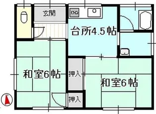 静岡県浜松市中央区子安町【一戸建】の間取り