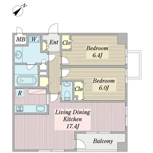 Lapis hills【3階】の間取り