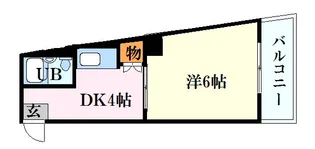 Residennce R【6階】の間取り