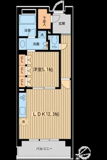 東京都世田谷区若林4【マンション】の間取り