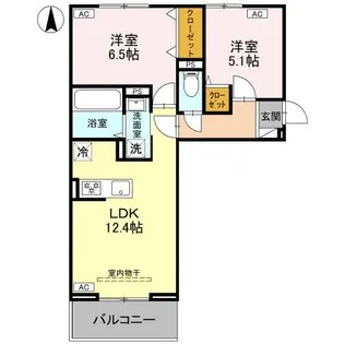 D-ROOM新井町【3階】の間取り