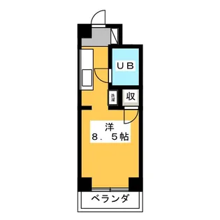 グリーンヒル花園【1階】の間取り