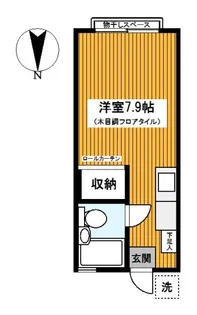 ボートハウス【1階】の間取り