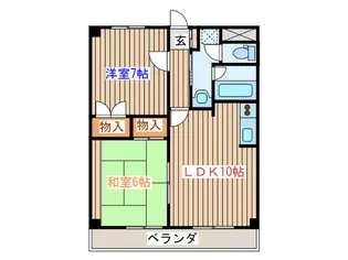 アメニティーライフ泉【4階】の間取り