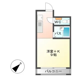SOHO鳥居町【2階】の間取り