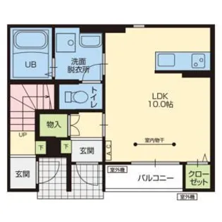 LancheIV(ランシェ4)【1階】の間取り