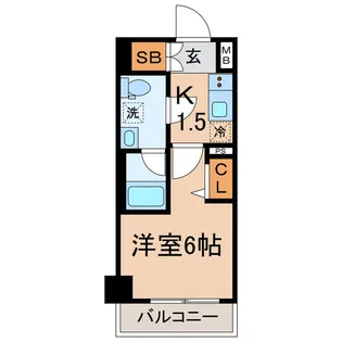 神奈川県横浜市西区浜松町【マンション】の間取り