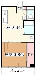 レヂオンス久米川PART5【2階】の間取り